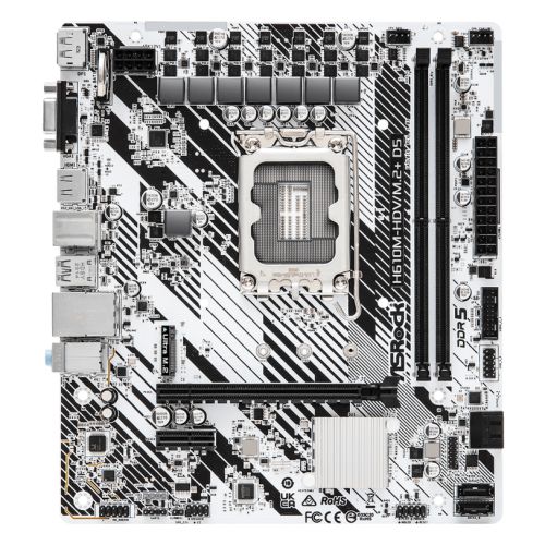 Asrock H610M-HDV/M.2+ D5, Intel H610, 1700, Micro ATX, 2 DDR5, VGA, HDMI, DP, PCIe4, 1x M.2 Asrock H610M-HDV/M.2+ D5, Intel H610, 1700, Micro ATX, 2 DDR5, VGA, HDMI, DP, PCIe4, 1x M.2